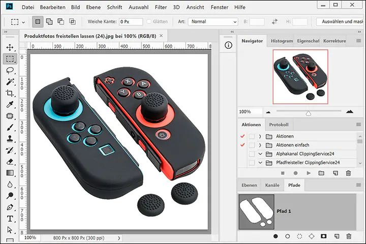 Produktfoto, freigestellt, vor weißem Hintergrund, Spielkonsolen, Zubehör, Controller Freisteller Spielekonsole Zubehör