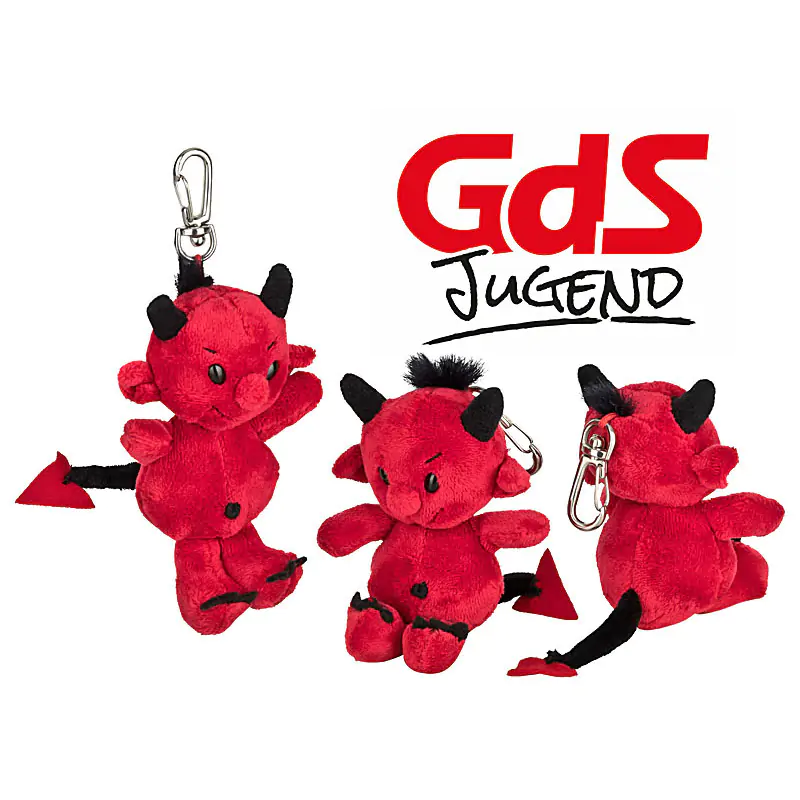 Produktfoto Teufelchen mit Werbelogo Produktbild, Standard-Produktfoto Werbeartikel