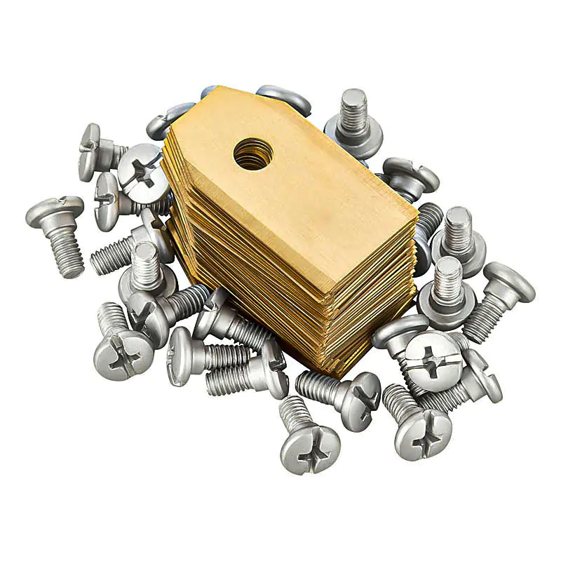 Produktfoto Nachfüllpackung Rasierklingen mit Schrauben Produktbild, Standard-Produktfotografie Rasierklingen